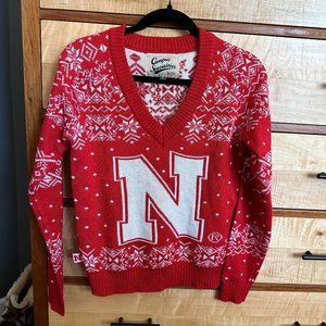 Nebraska Christmas Sweater